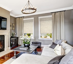 American Blinds: Legacy Woven Roller Shades